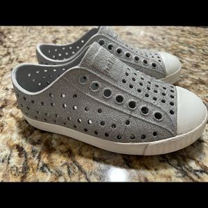 Natives - Jefferson Bling Glitter Silver size Toddler 8
